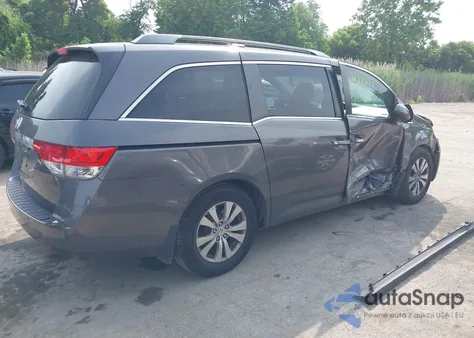 2014 Honda Odyssey Ex из США, поврежденный, VIN 5FNRL5H49EB097825